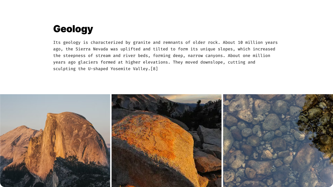 Yosemite - presentation slide 2